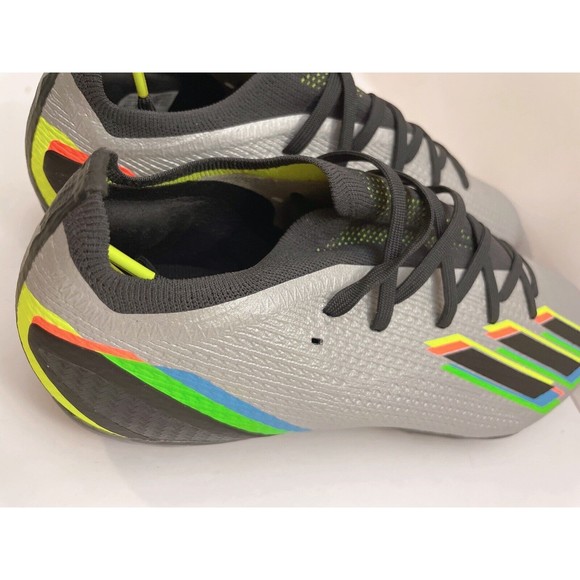 Adidas X Speedportal.2 FG Soccer Men 7.5 Women 8.5 Silver Metallic HR1725 -NEW - Picture 7 of 11